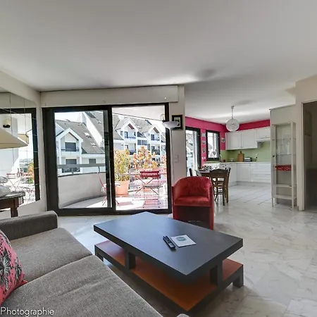 Le Theleme - Duplex In Balcony & Parking 800m From The La דירה אנסי