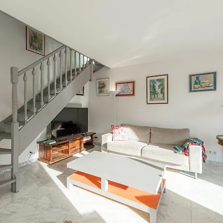 דירה Le Theleme - Duplex In Balcony & Parking 800m From The La *